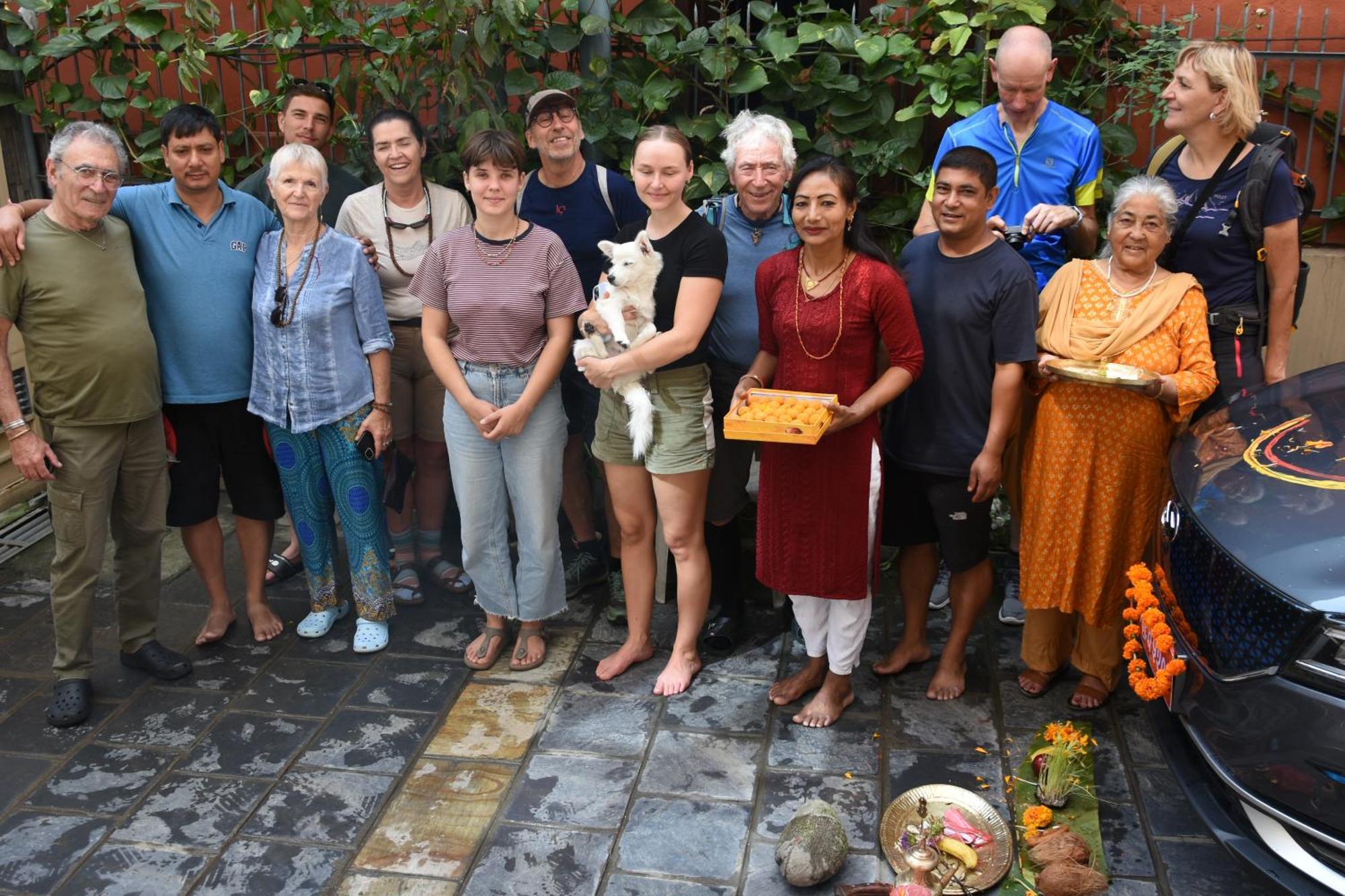 Shine Homestay Famille Francophone Katmandou Extérieur photo